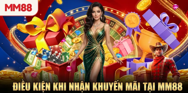 Điều kiện khi nhận khuyến mãi tại MM88