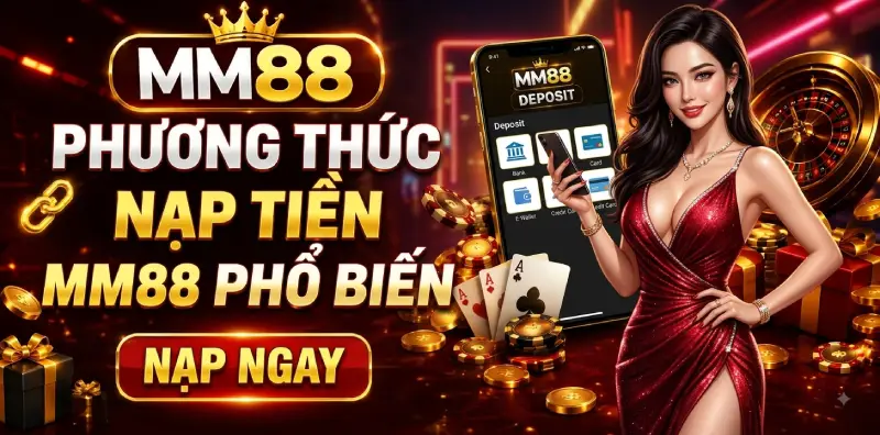 Phương thức nạp tiền MM88 phổ biến